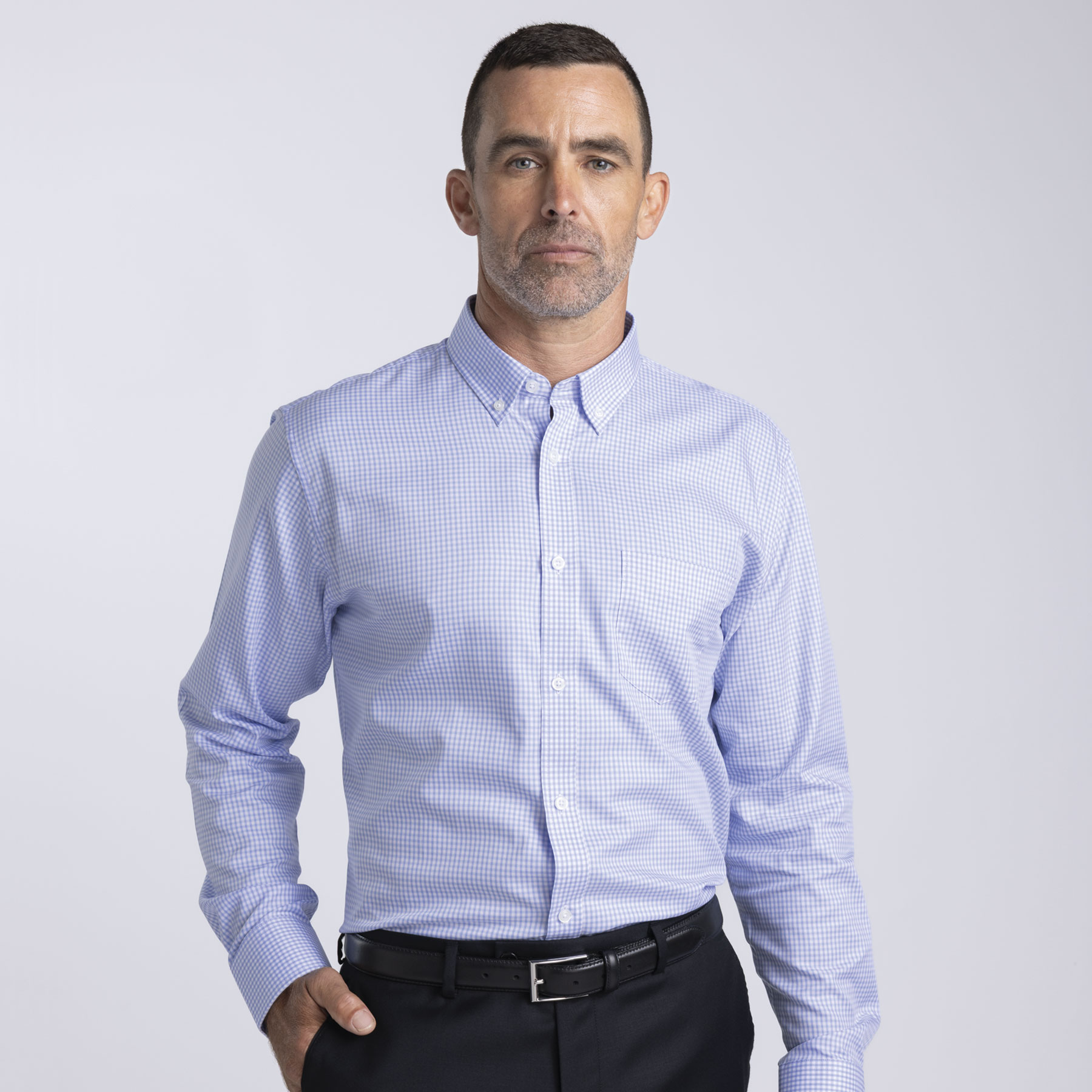 Men's Corporate Hudson Check Shirt
