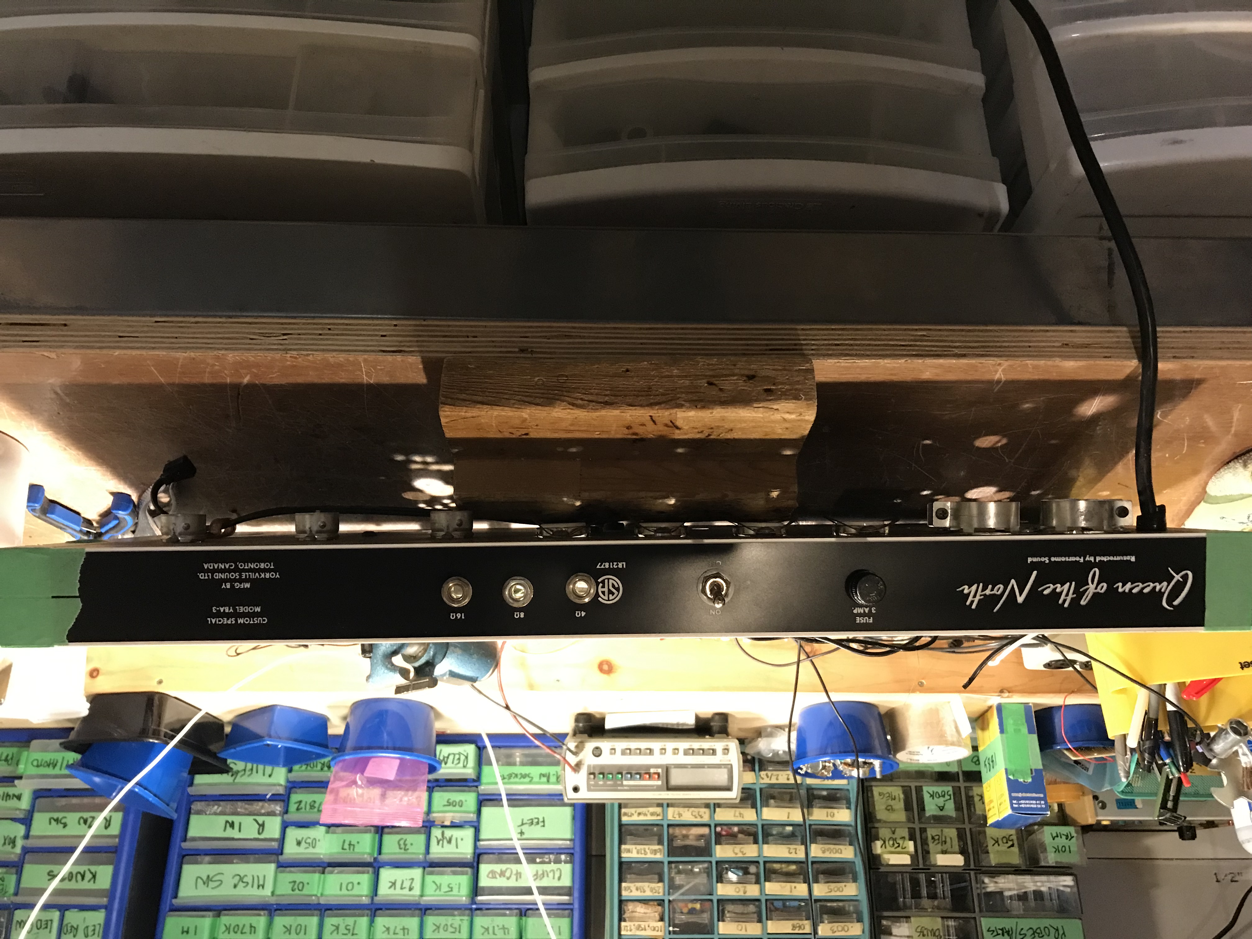 Traynor YBA-3 Custom Special Resurrection - on the bench