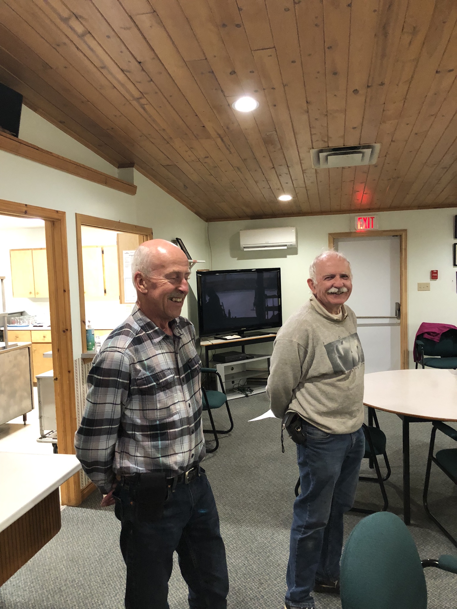 Harry Daemen and Club President (Lorne MacNeil)