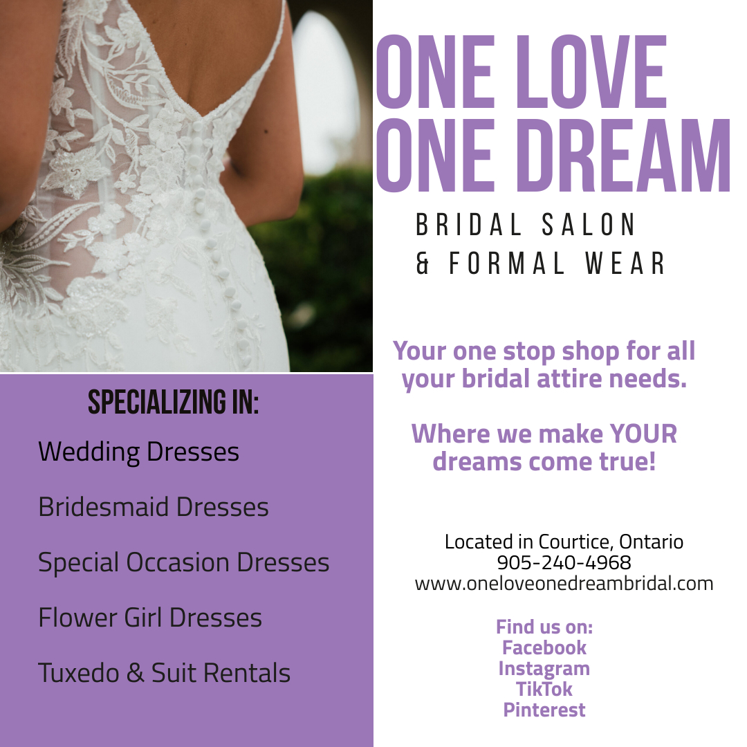 Business Contact for One Love One Dream Bridal Salon