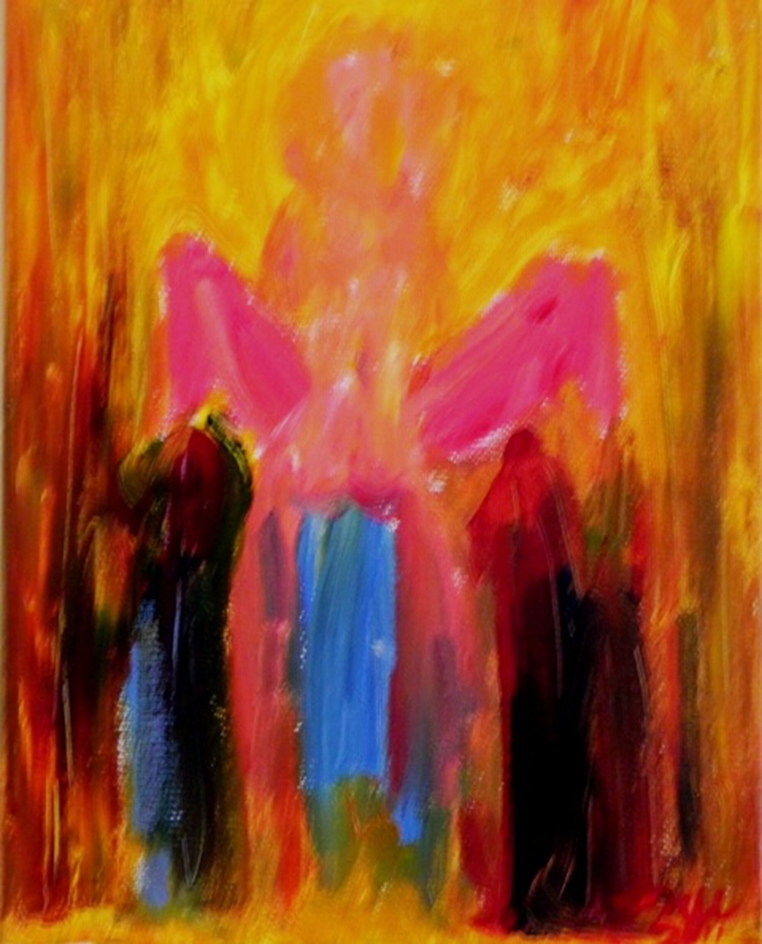  K Series (1 of 6),  12"X 11"  2011, Acrylic on Canvas