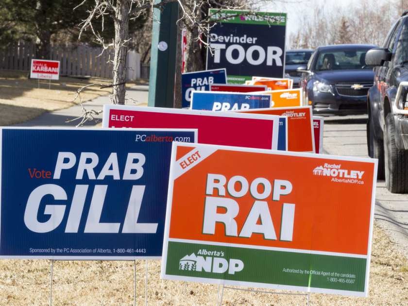 ELECTION LAWN SIGNS