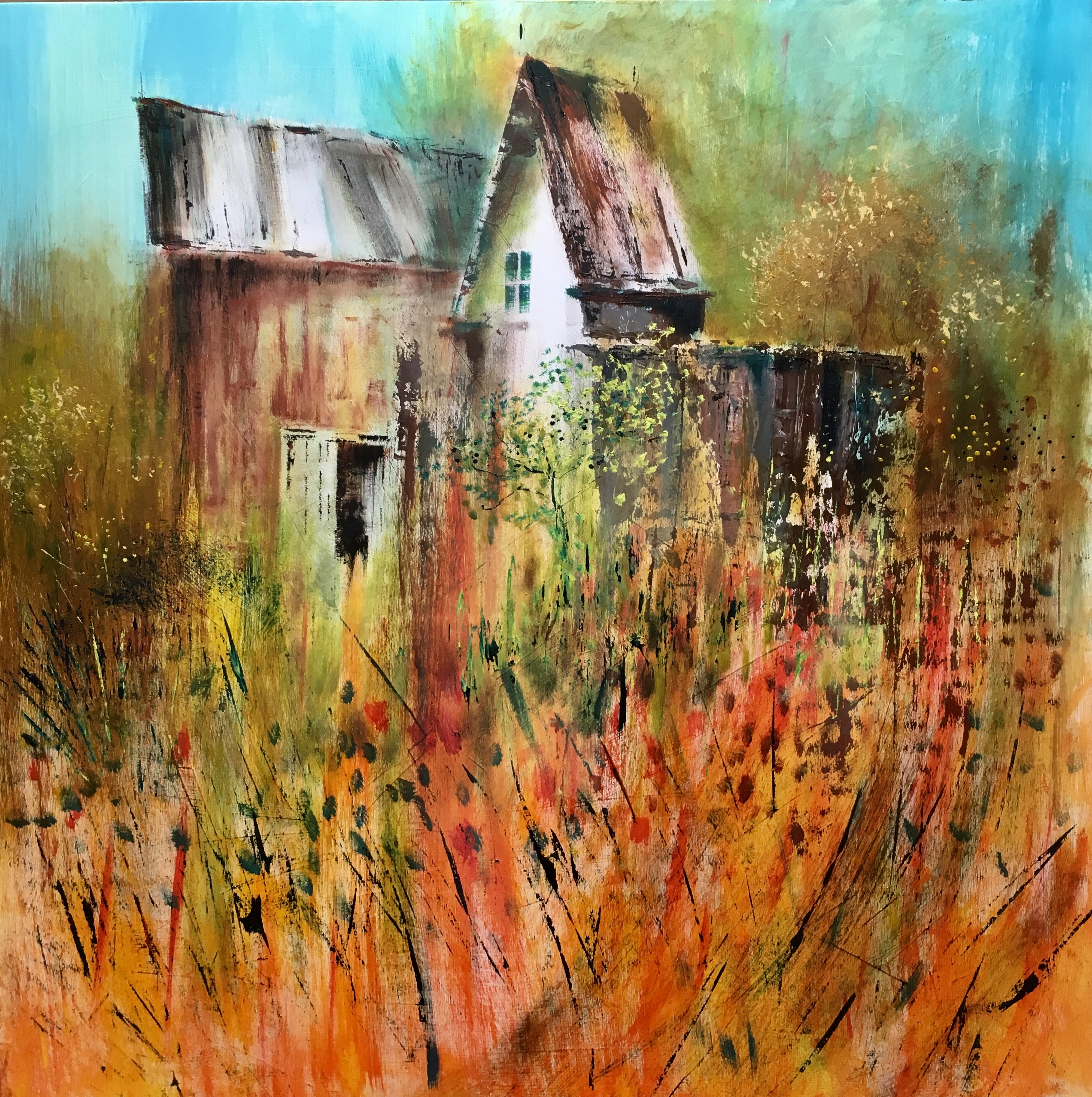 Rust and Reds
Acrylic