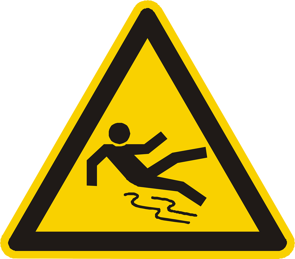 Slip & Fall sign
