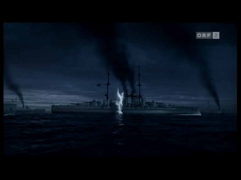 S.M.S. Szent Istvan torpedo hit