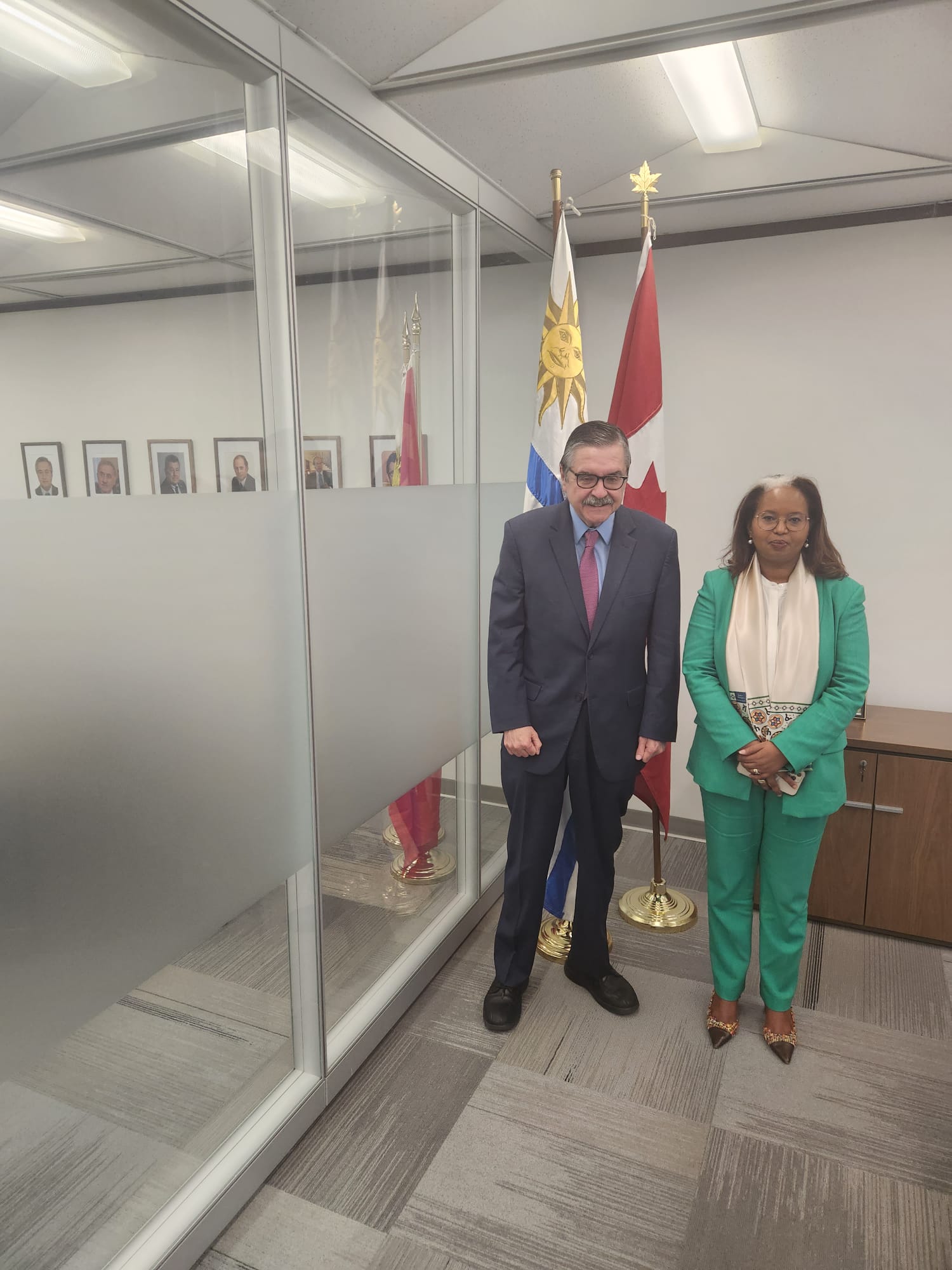 Meeting with Zahra Kamil - OIF