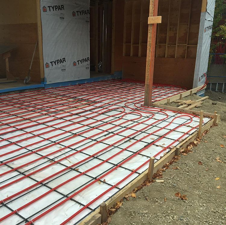 Snowmelt Installation