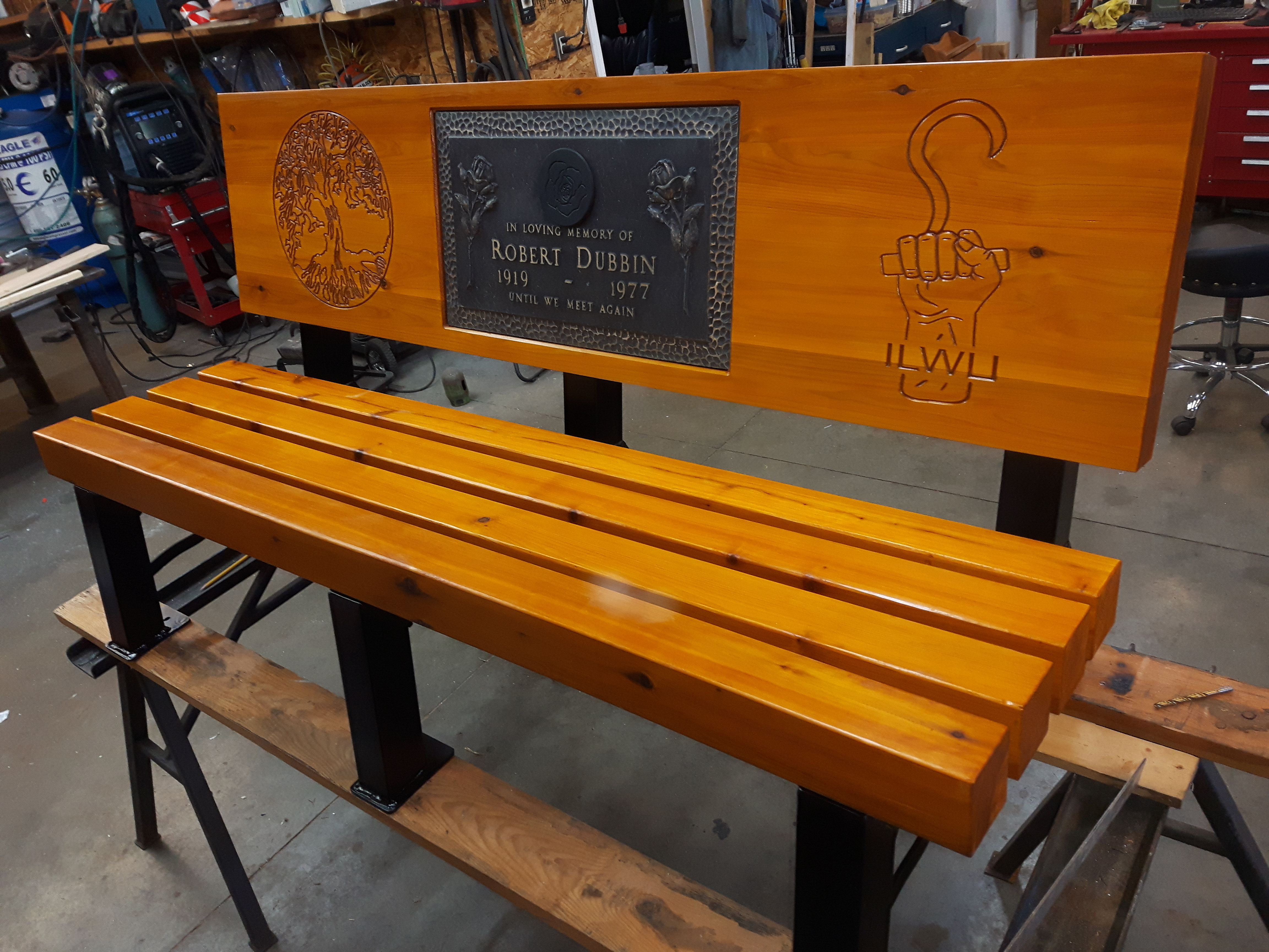 Memorial Bench, Campbell river BC, Vancouver island BC, Vancouver BC, Victoria BC, British Columbia,Alberta