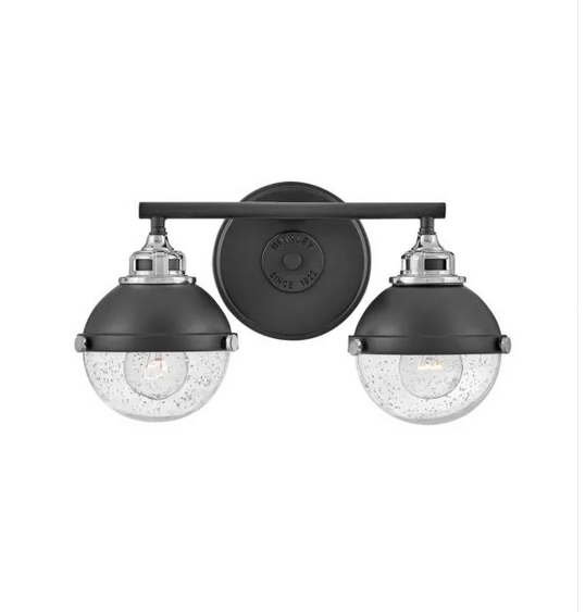 534 5172BK-CM
2 Light Vanity Black with Chrome Accents
Regular $456.99
Blowout $117.99 no tax 