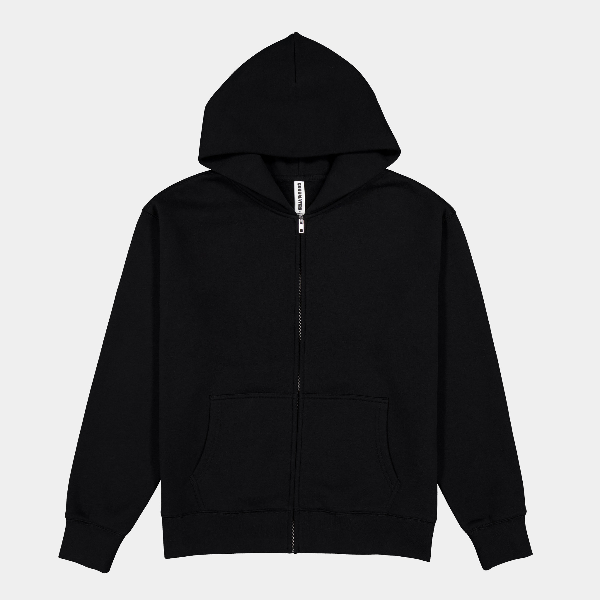 Everyday Zip Hoodie - Black