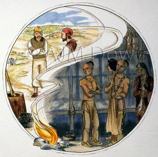 “Blackships and Thanadelthur”, Young Heroes of North America, Vol.1, Published by Heartland Associates Inc., 
Winnipeg, Manitoba (ISBN 1-896150-12-8)
