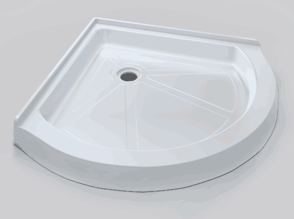 Round Textured Surface36X36X33/4 $230.00