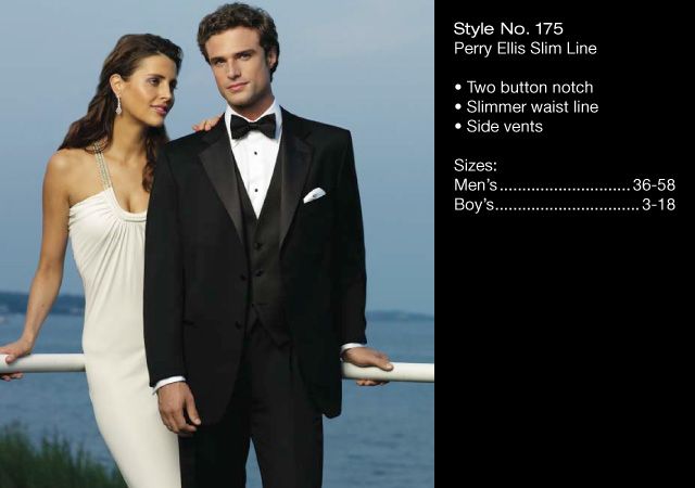 Style No. 175 Perry Ellis Slim