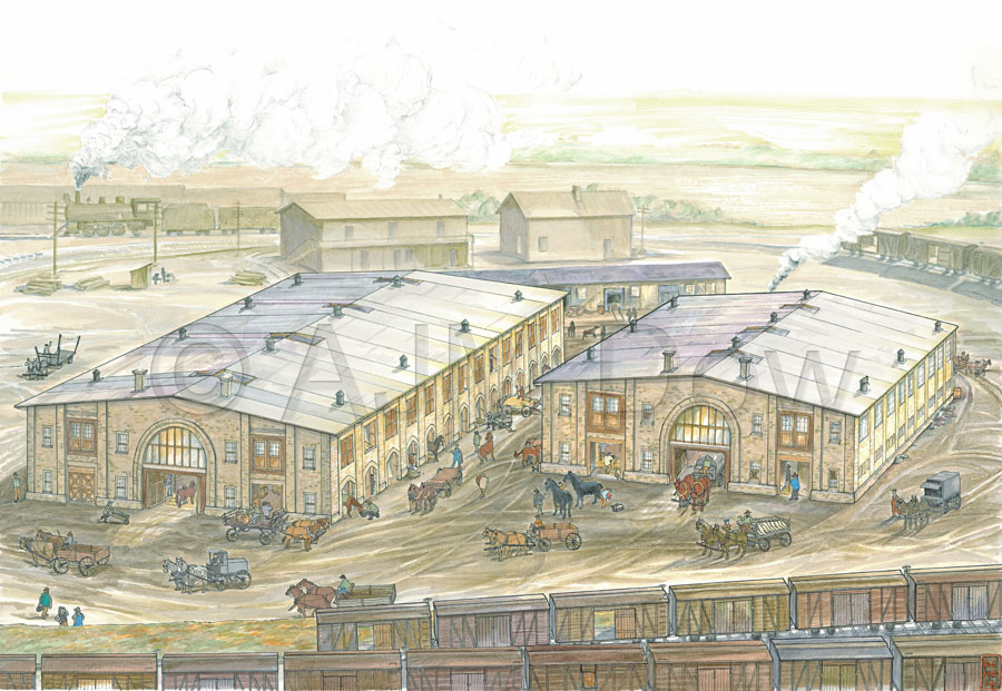 Stables at the Forks ca.1914
The Forks Foundation