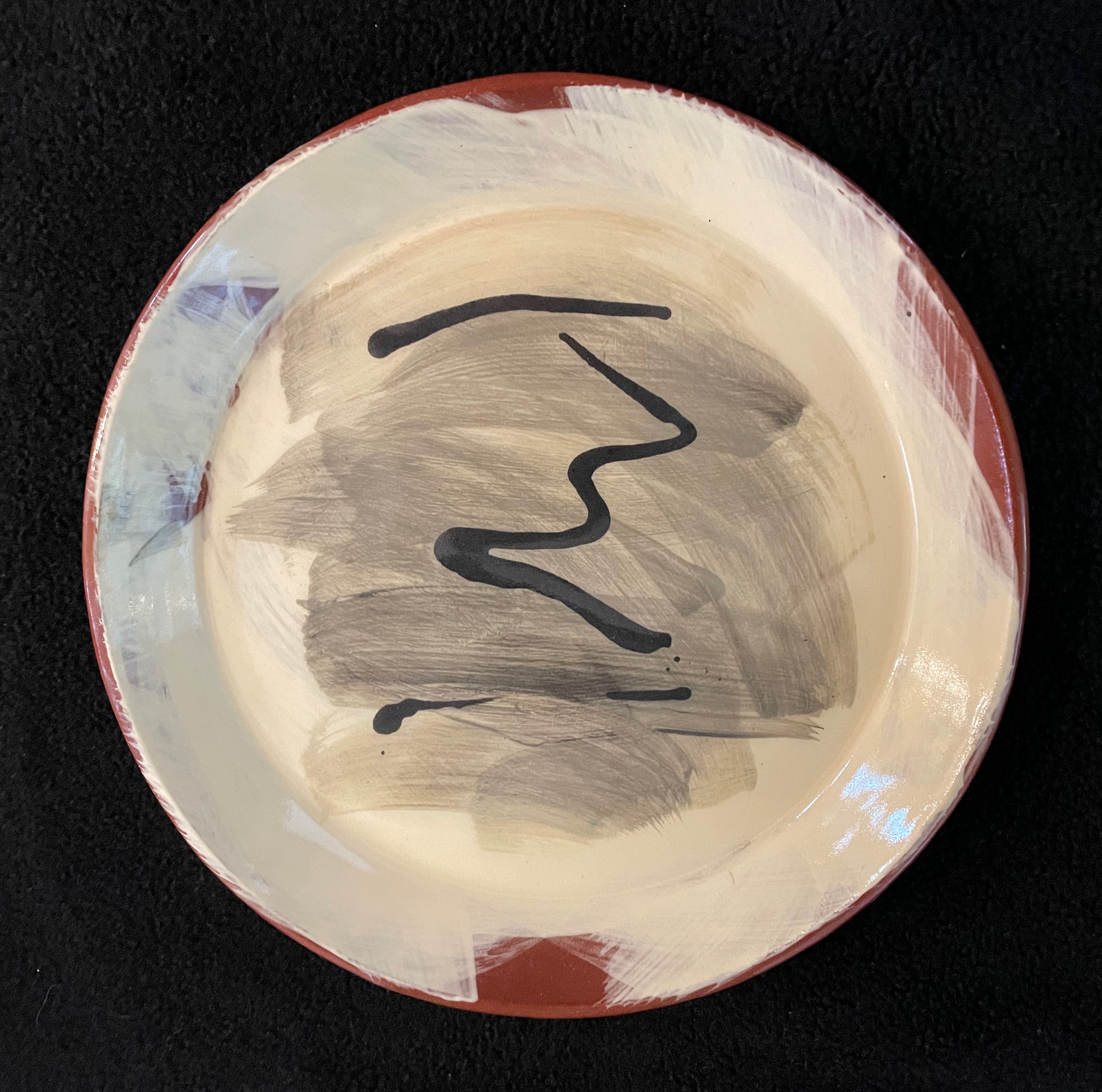 Abstractions
Slip and underglaze decoration, clear top glaze, 
dishwasher safe plates
4.5" to 8.5" Diam $24 to $44