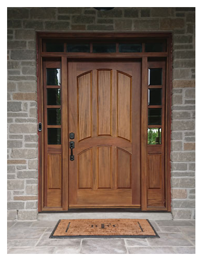 Brown Wooden Door 3