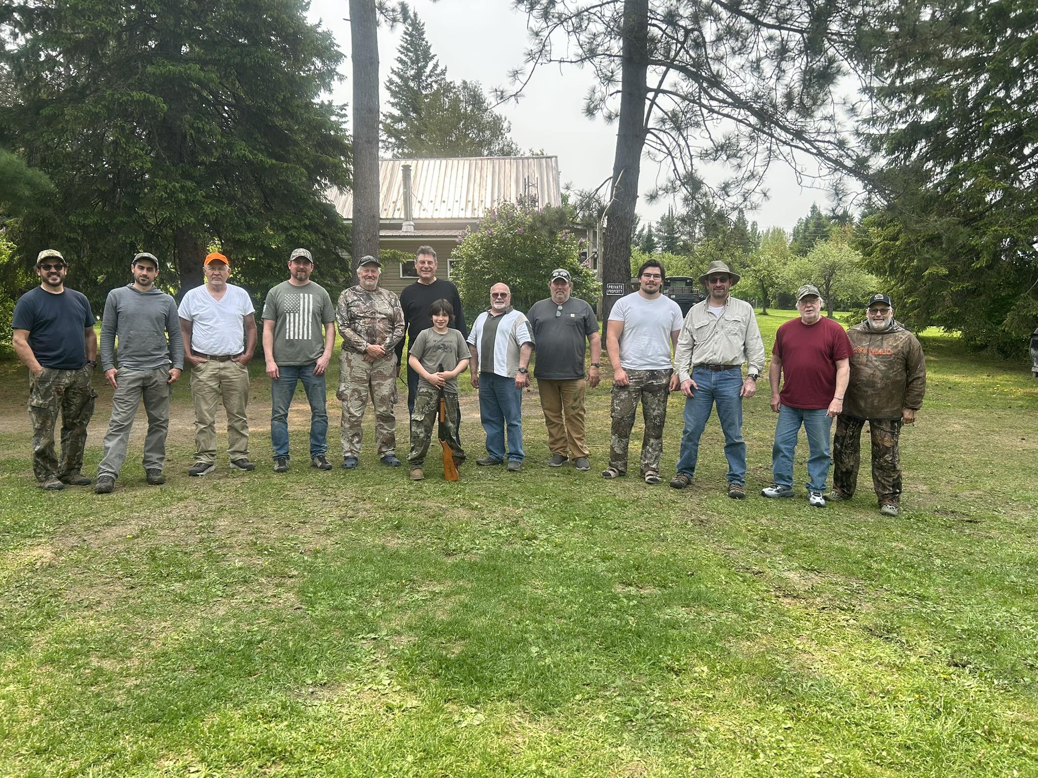 week 3 group black bear during a guided Ontario black bear hunt at Wild North Outfitters in 2025.