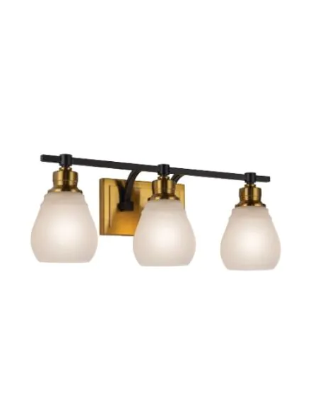134 11683-BB
3 Light Vanity Brushed Brass and Opal Glass 
Regular $199.99 
Blowout $99.99 no tax