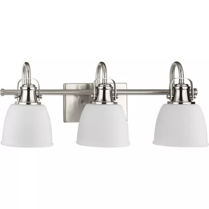 3 Light Brush Nickle Vanity
Regular $318.99
Blowout $159.99 no tax