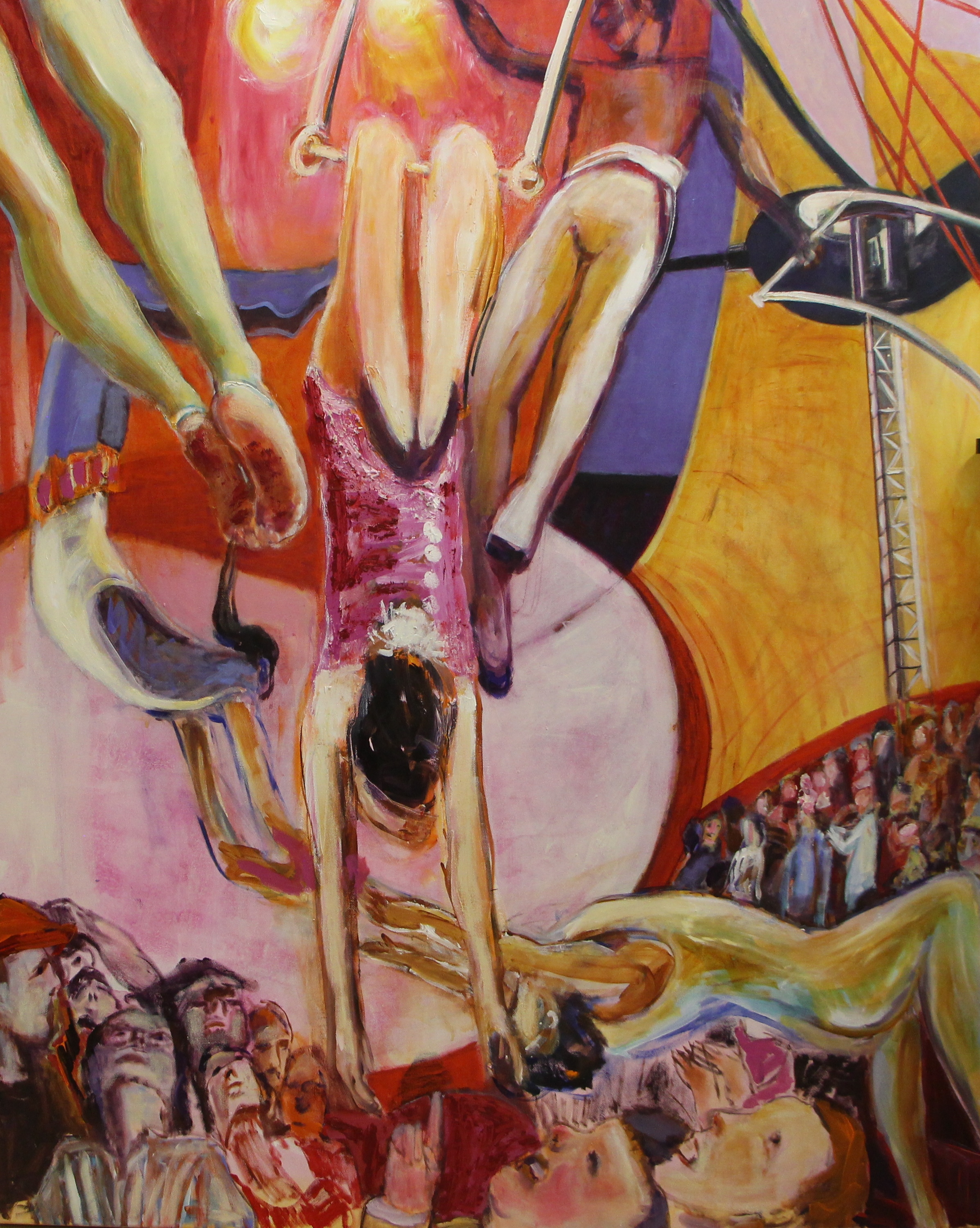 High Flyers, acrylic on canvas