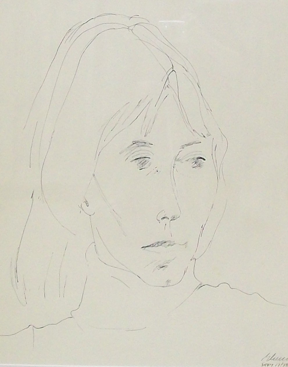 Greg Curnoe, Shelia, lithography on paper, September 1978, 30x24"