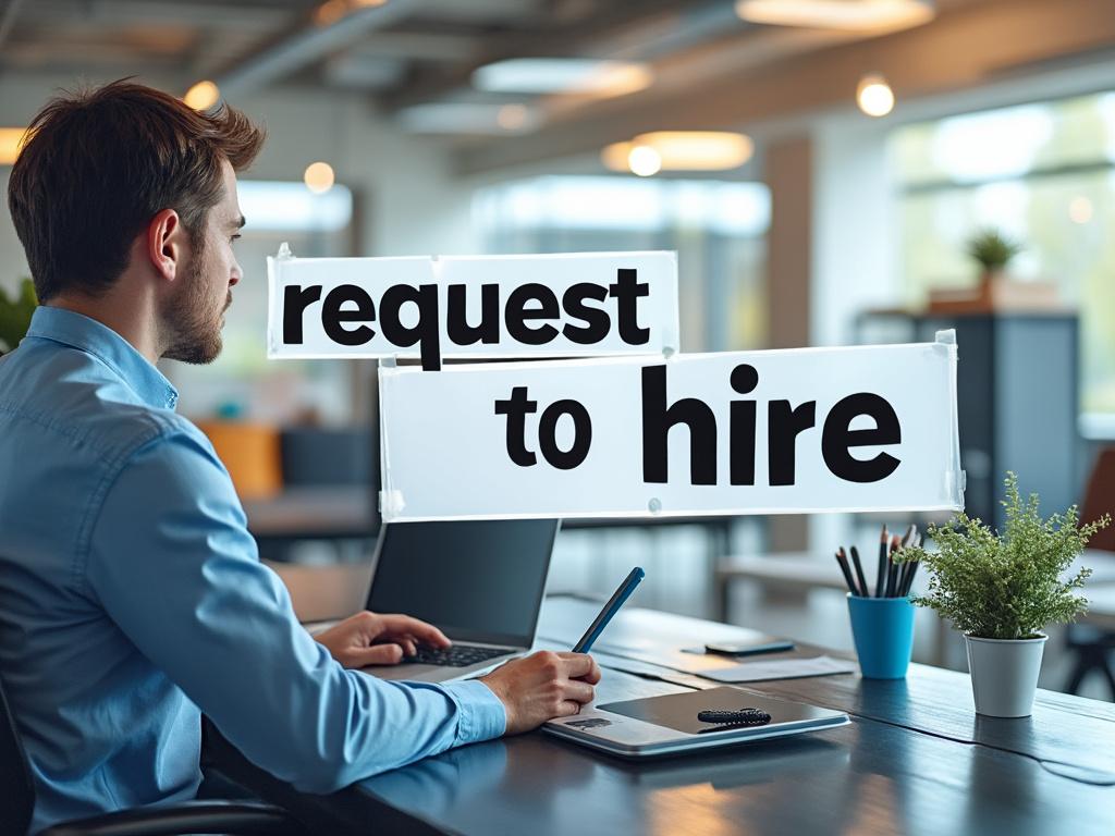 Request to hire workflow template for streamlining the recruitment process that starts with the hiring manager Request to hire workflow template for streamlining the recruitment process that starts with the hiring manager