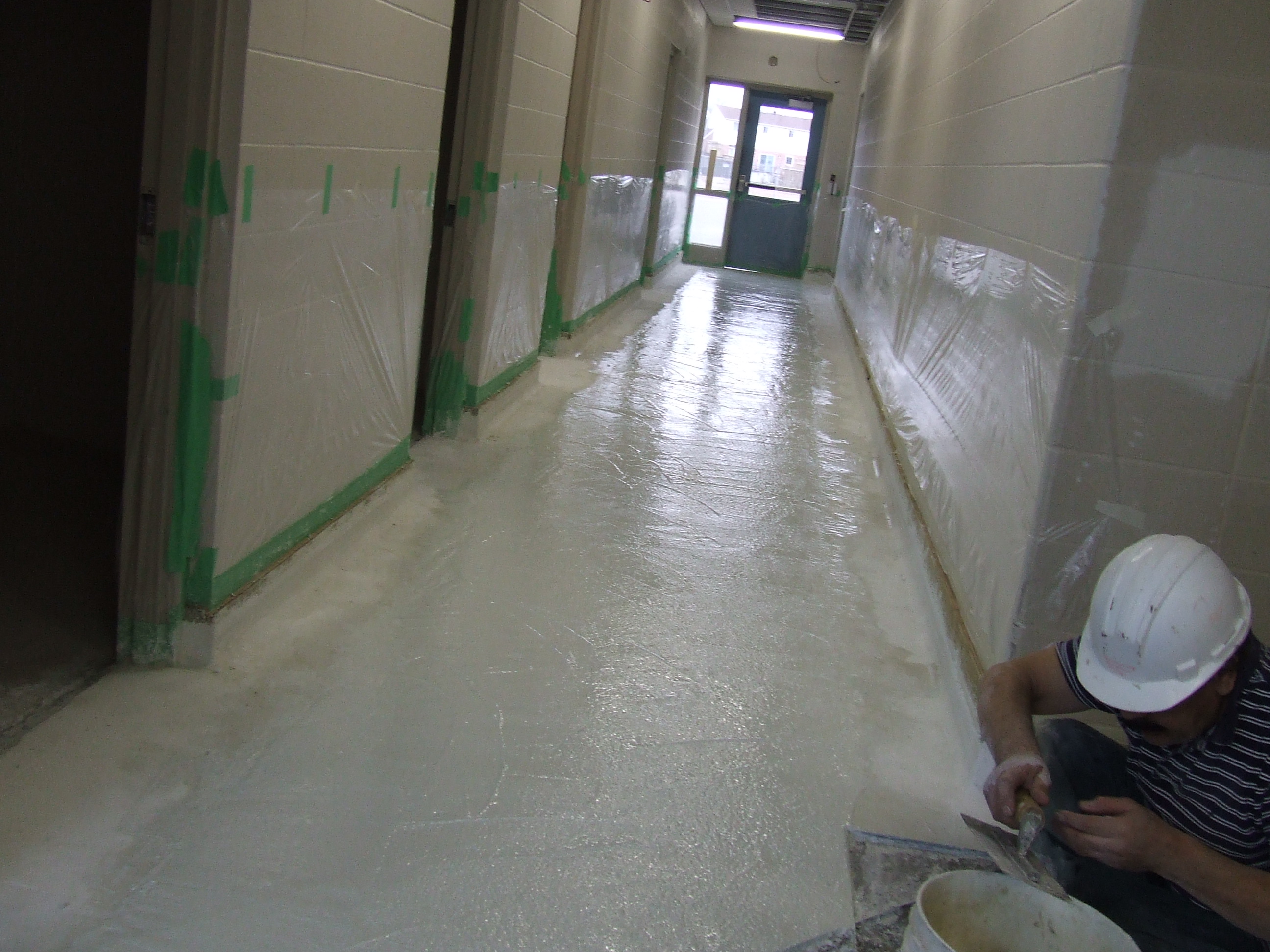 Terrazzo Install