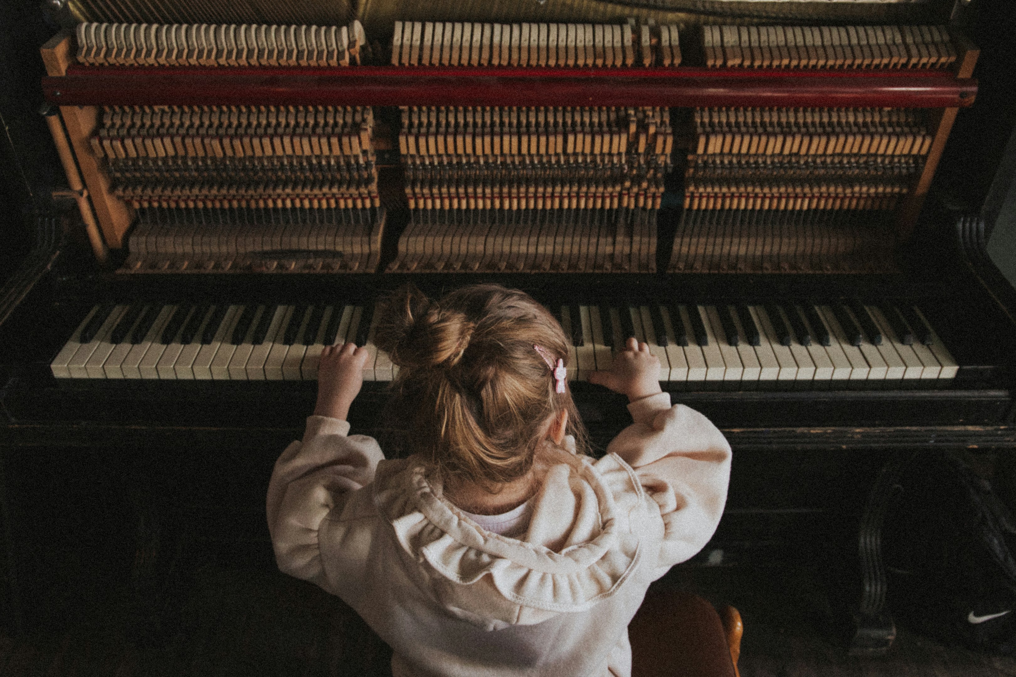 " Quand le piano vient d'être accordé, ça me donne inévitablement envie d'en jouer! "