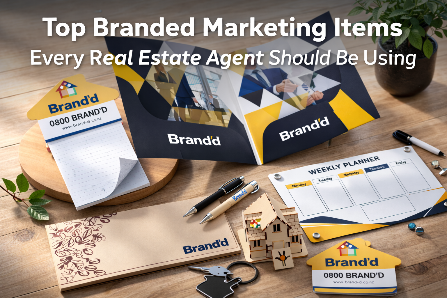 Top Branded Marketing Items Every Real Estate Agent Should Be Using