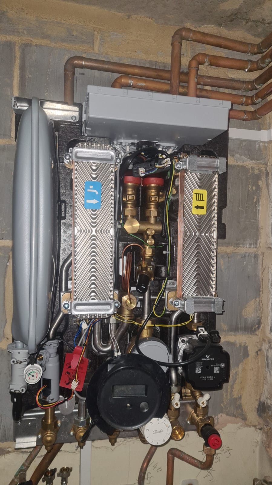 HIU replacement on existing system