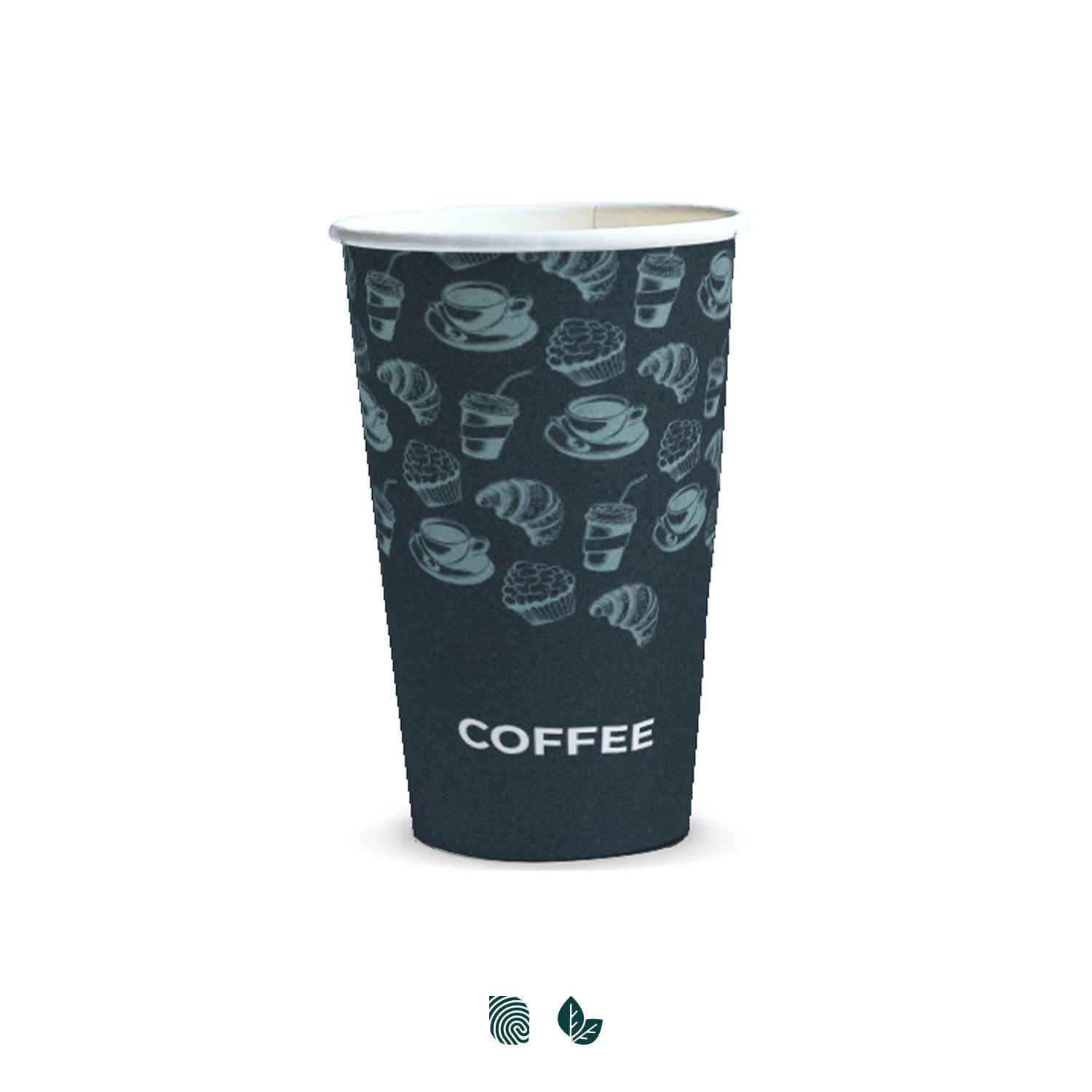 Compostable Paper Cup 350ml 129541