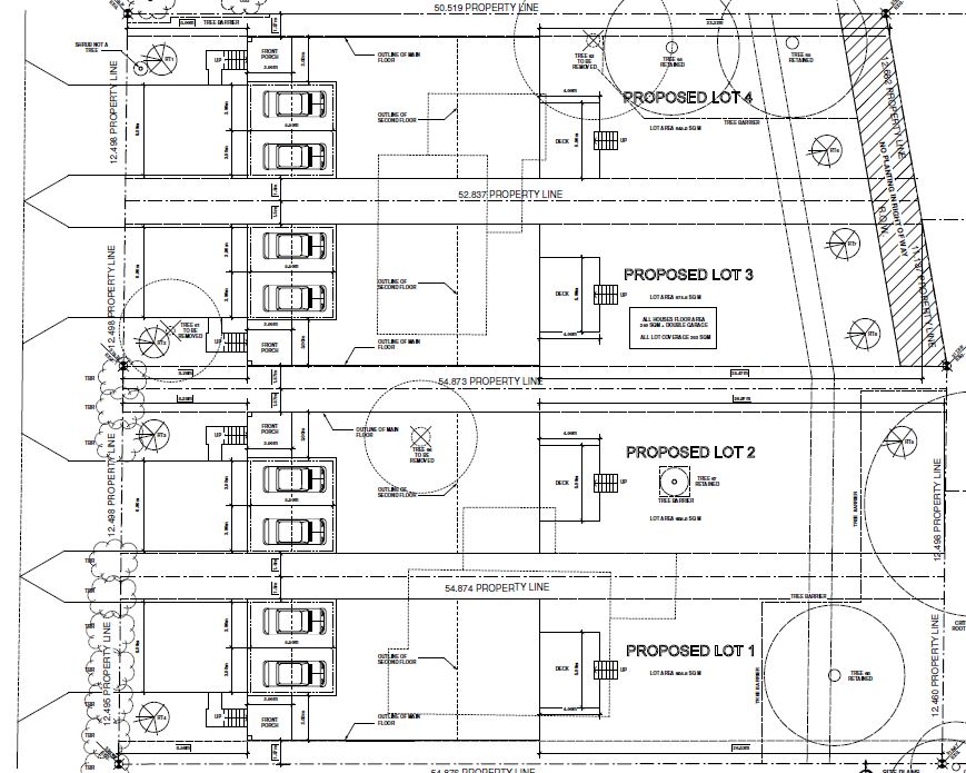 Four Lot Subdivision