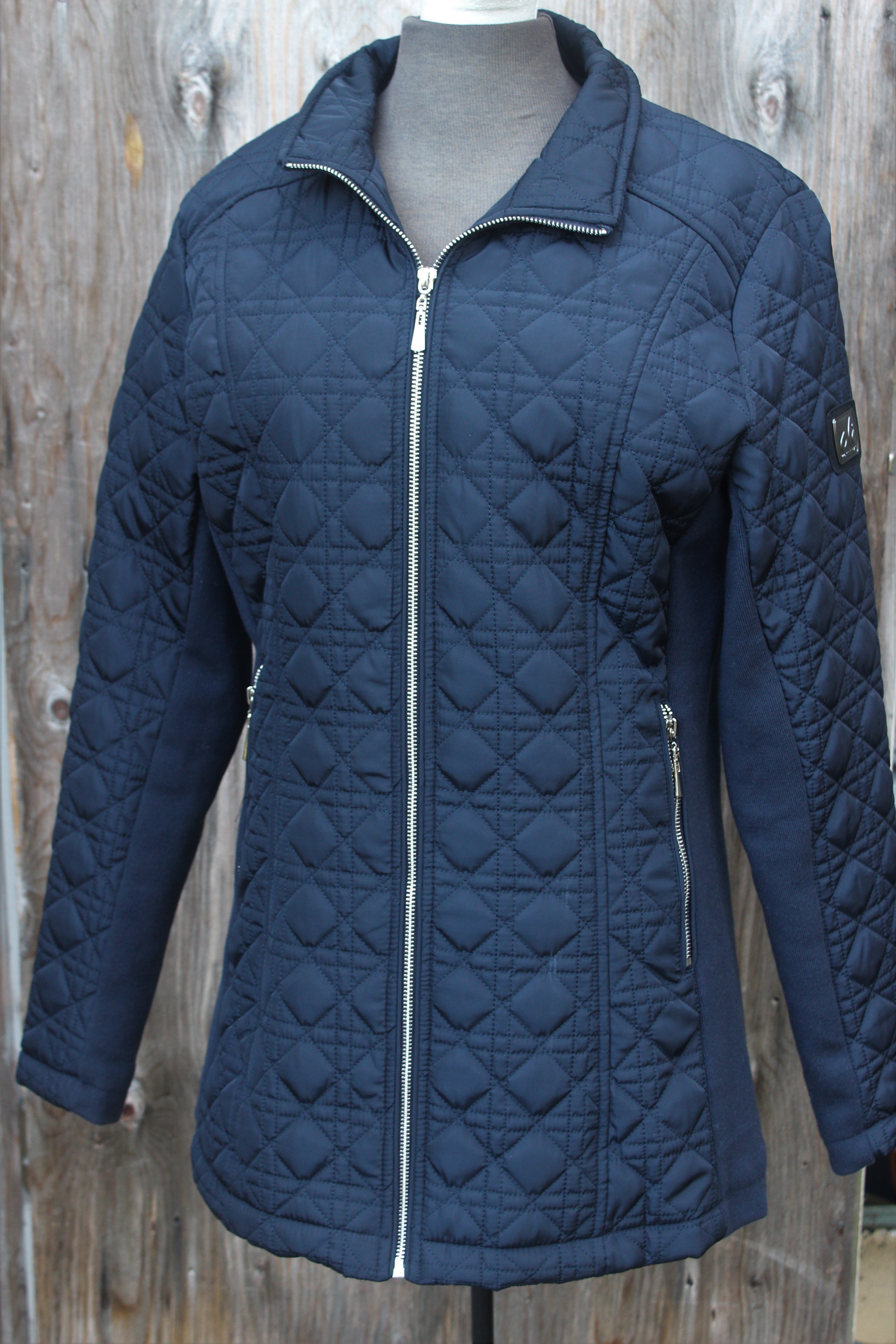 Navy 3/4 Length- $115.00
Plonge: Style #70606
Also available in Black, Khaki