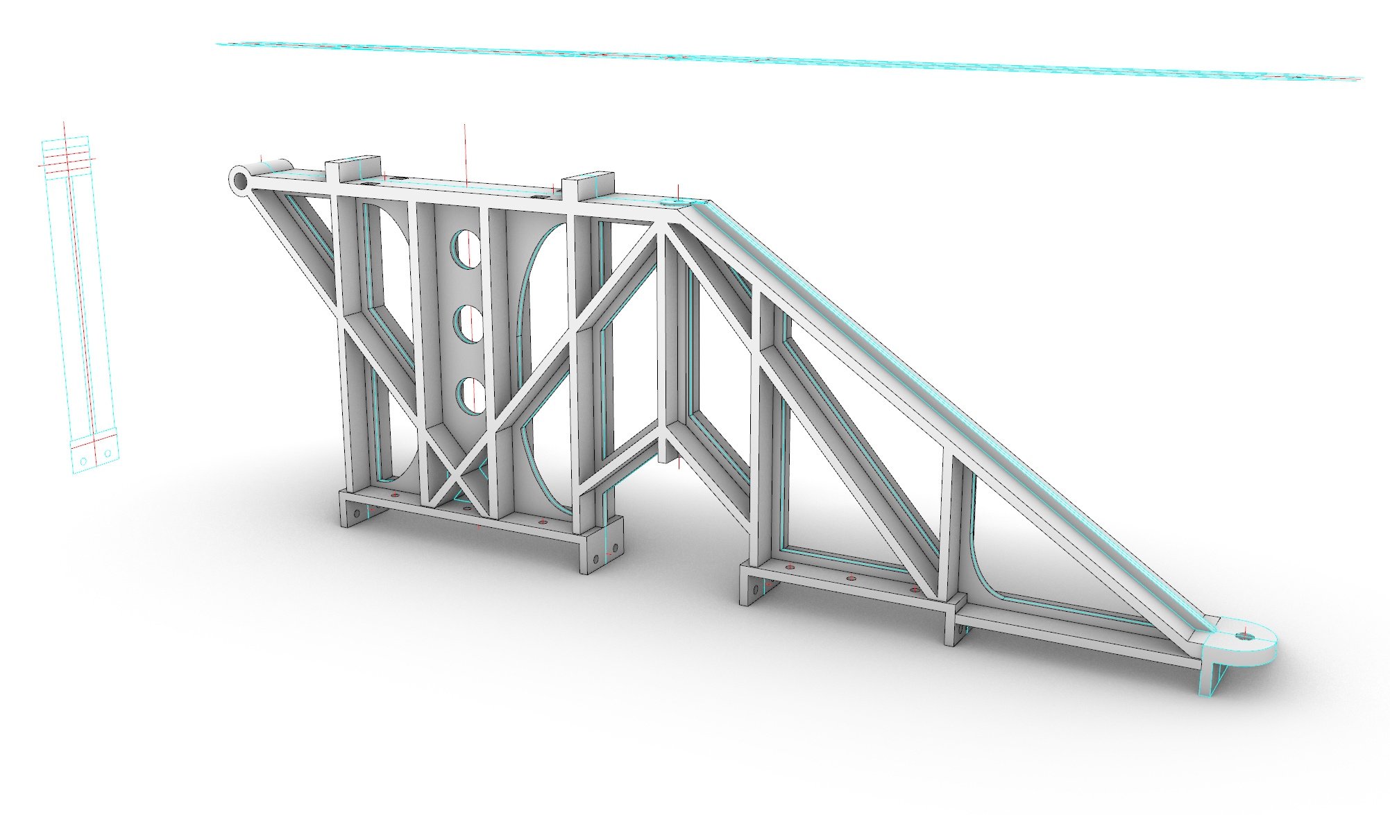 S.S. Beaver - Headstock Frame