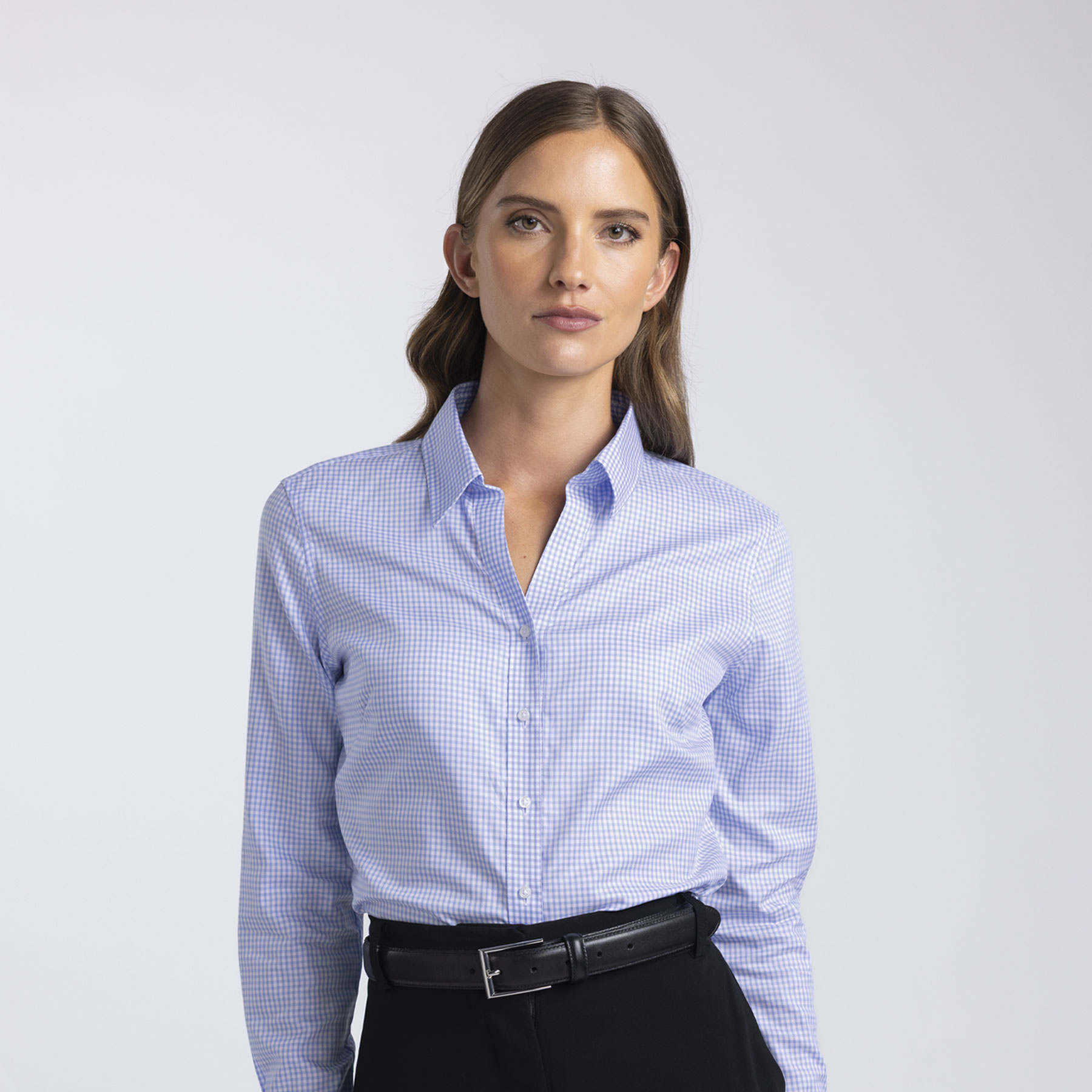 Woman's Corporate Hudson Check Shirt