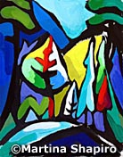 bc landscape abstract original painting