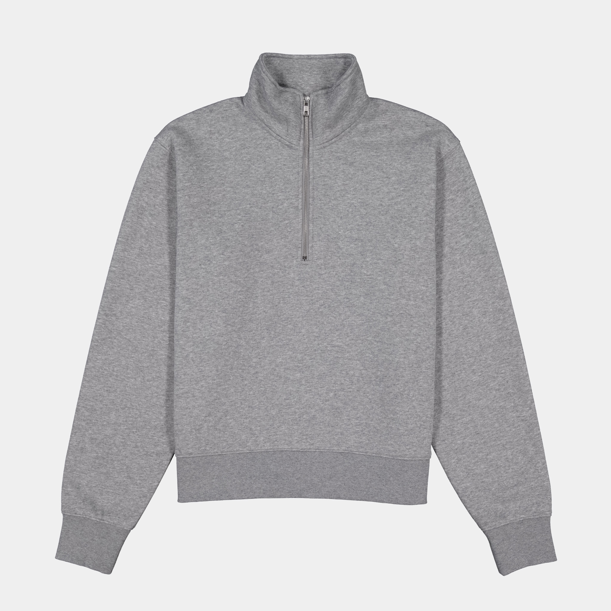 Everyday 1/4 Zip - Grey Marle