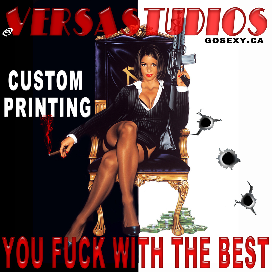 Hat & Apparel Printing, Contour Media Graphics and Custom Vectored illustration GoSexyCA