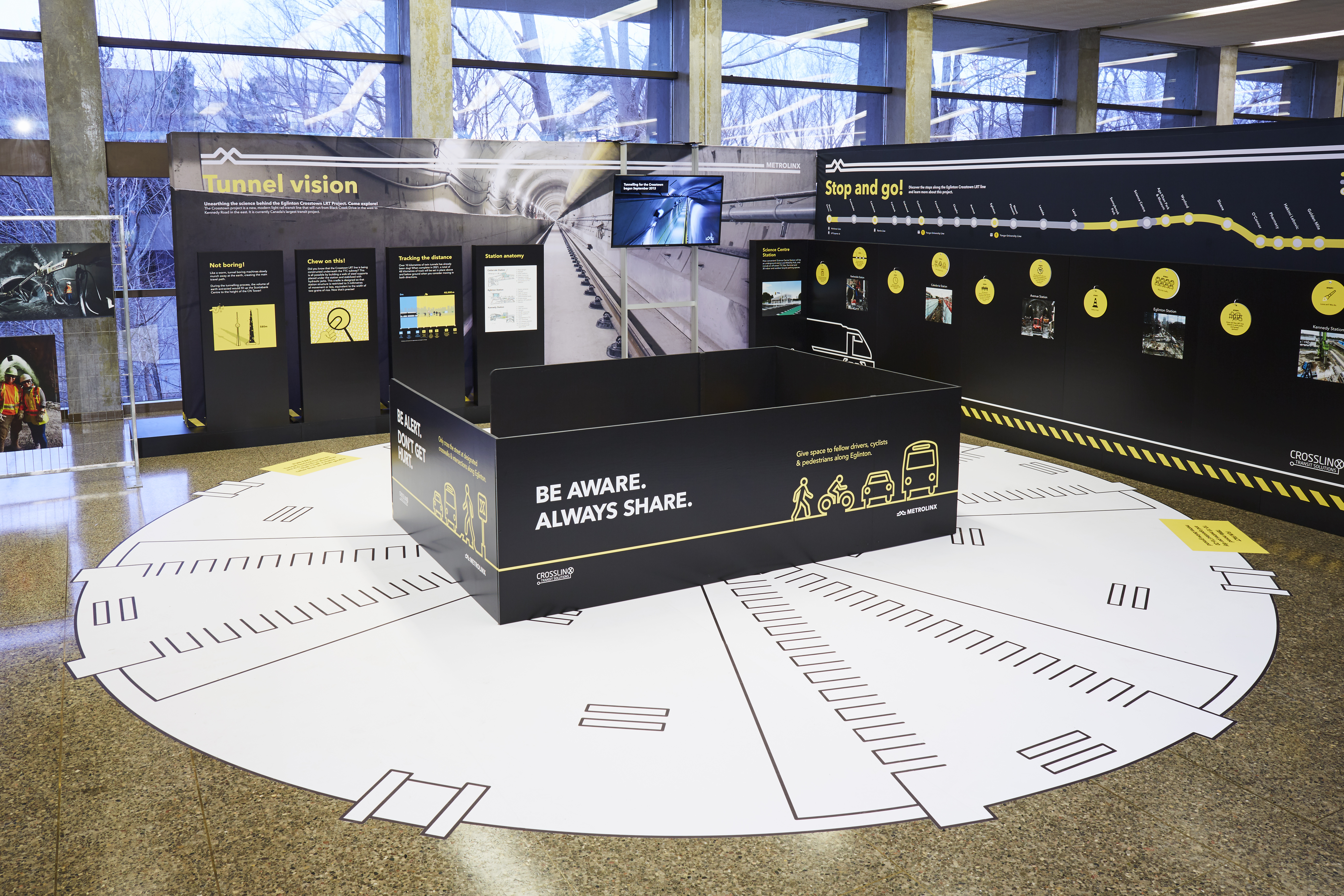 Metrolinx Interactive Booth - Toronto Science Centre
