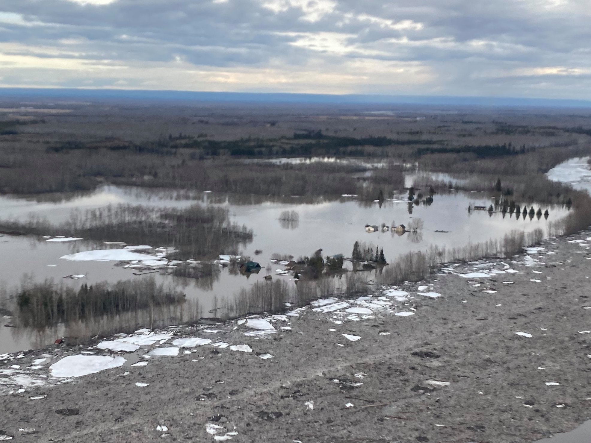Buttertown flooded in Spring of 2020.
Photo Credit: Jake Fehr