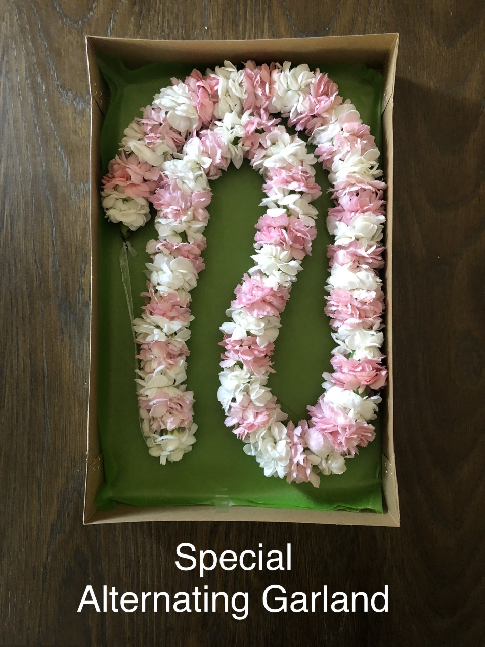 $72.50  - Special 2 color alternating garland 