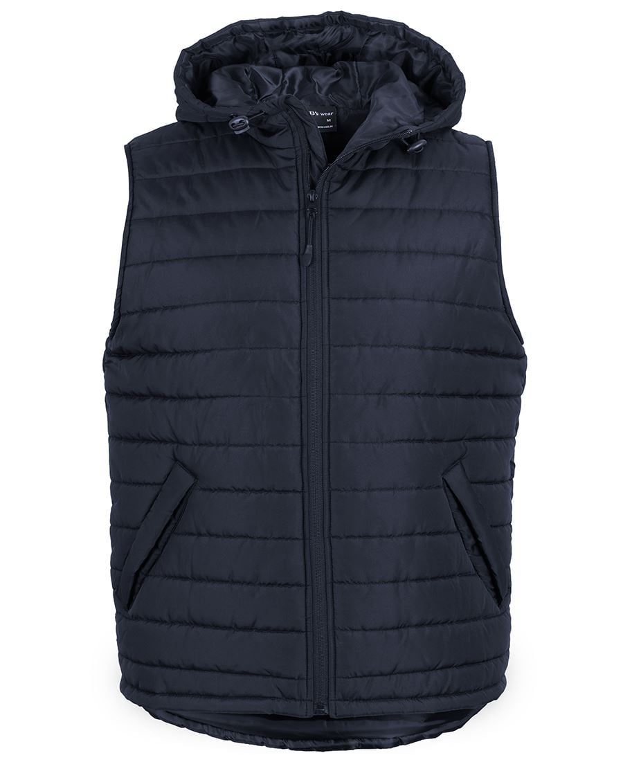 Hooded Puffer Vest - 3AHV