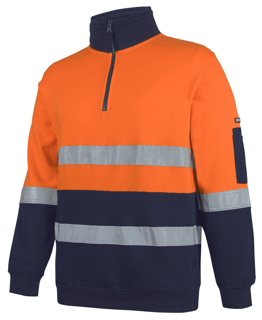 D&N 310G Cotton 1/2 Zip  - 6DVFM