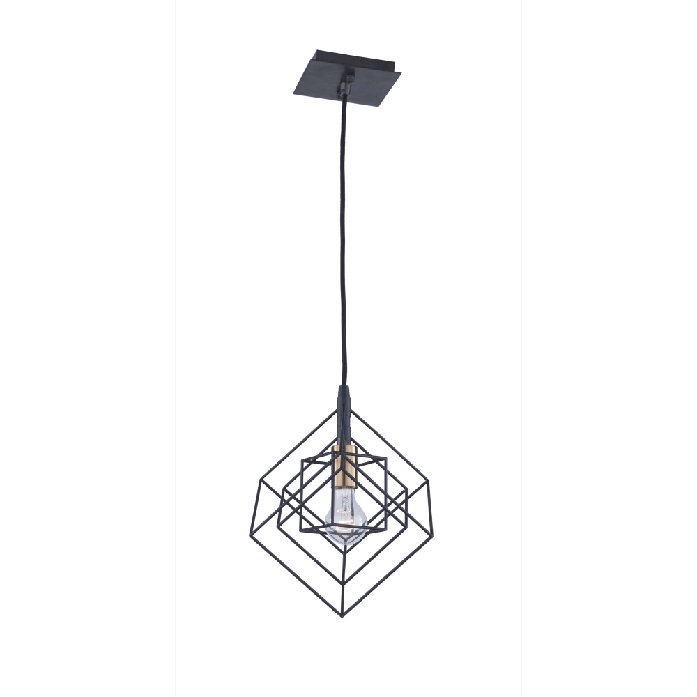 One Light Matte Black/Harvest Brass Pendant 
134 11117-MB-HB
Regular $157.99
Blowout $78.99 no tax