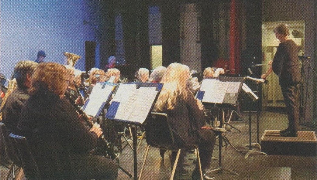 Senior Concert Band playing at the Bowmanville Hospital Foundation Fundraiser Dec 2024.