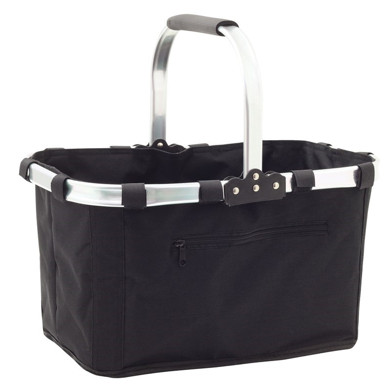 Close-up of a dark blue jacket with the phrase 'Your Brand On Anything' printed in bold white letters.