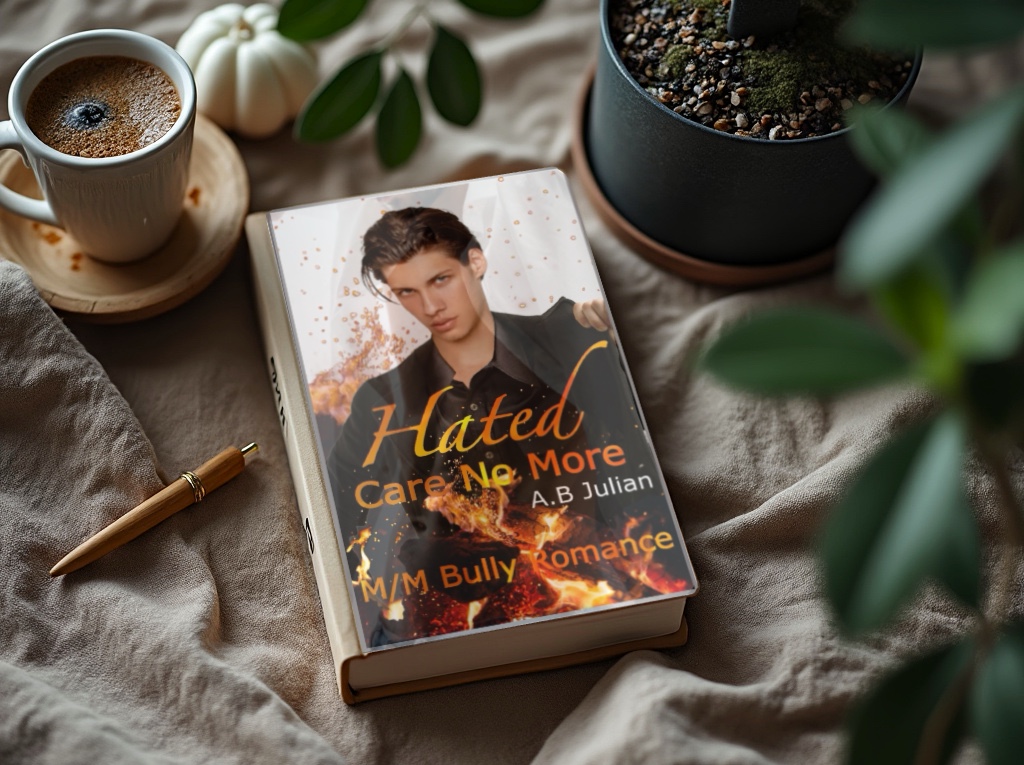 Book titled 'Hated: Care No More. By A.B Julian.'