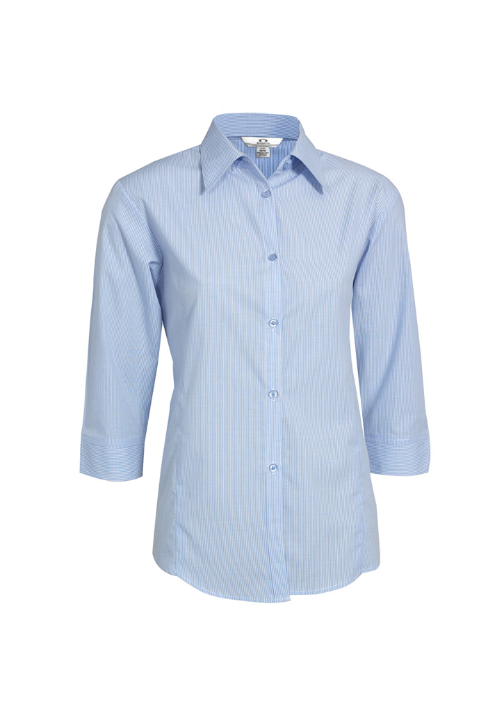 Micro Check 3/4 Sleeve Shirt - LB8200