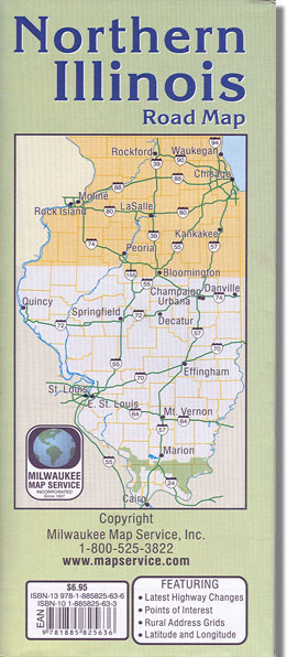 Northern Illinois Road Map