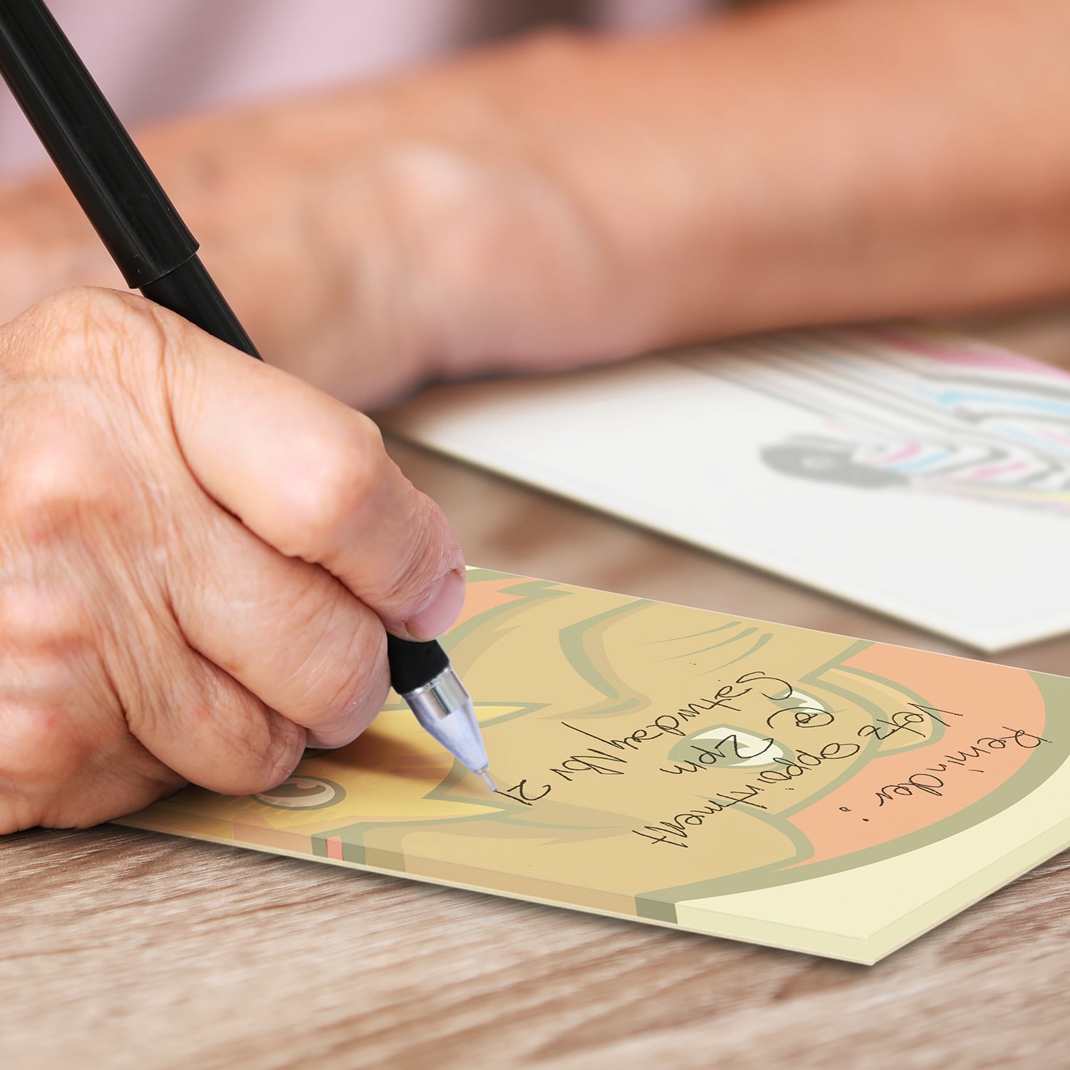 a car is parked in front of a building